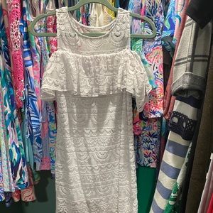 EUC la fortuna lace dress, xs